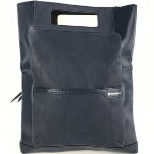 Master-Piece Co MSPC Blue Leather Handbag Clutch Bag - MADE IN JAPAN